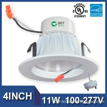 Retrofit project UL ES listed 4inch 11W led residential downlight